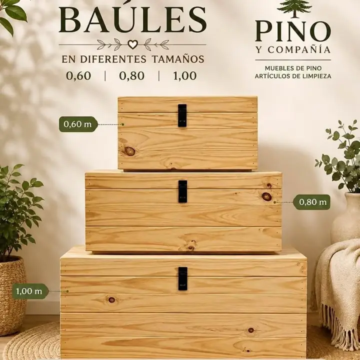 Baúles de Pino
