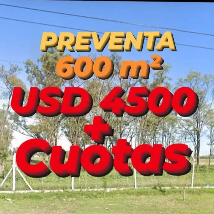 Venta terrenos Mariano Acosta 70o m2 preventa s/constituyentes