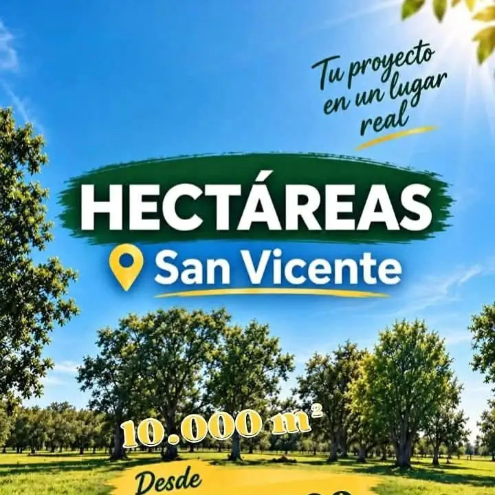 Fracción de 1 y 2 ha. San Vicente desde 15.000