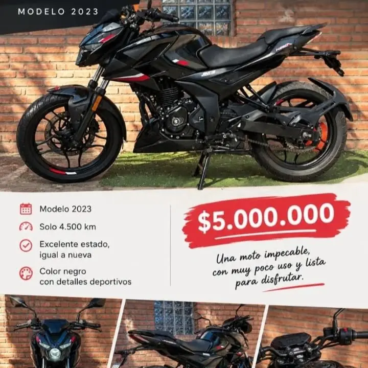 Vendo Rouser ns 250 2019 impecable