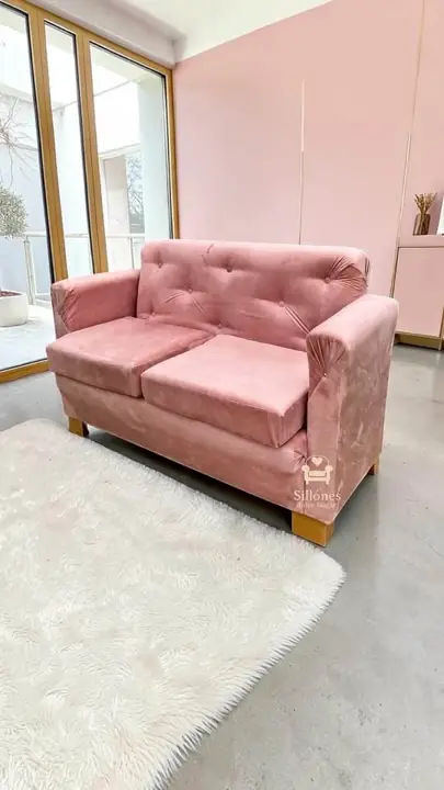Sillón dos cuerpos reforzado - recepción / espacios reducidos