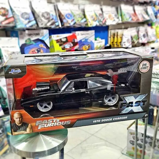Rapido y furioso dodge charguer METAL 100% originale (jada) Una bomba!