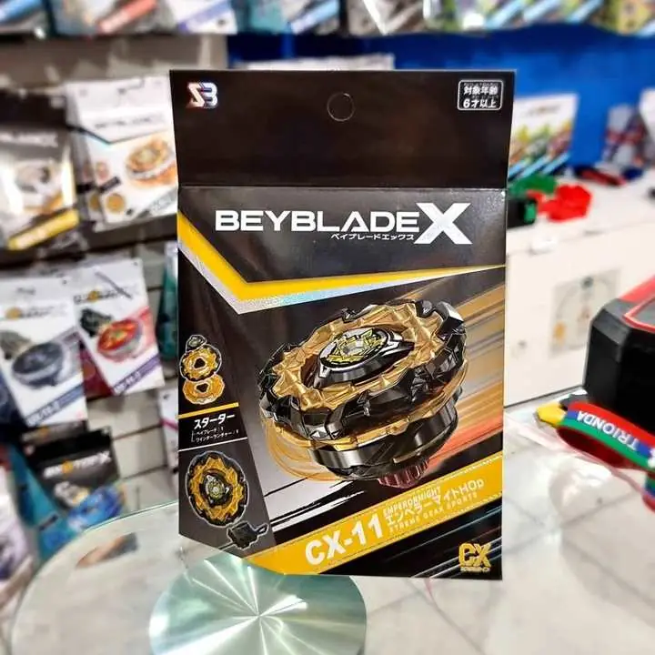 Trompo beyblade X Cx-11 emperormight! con lanzador envíos y retiro en el local