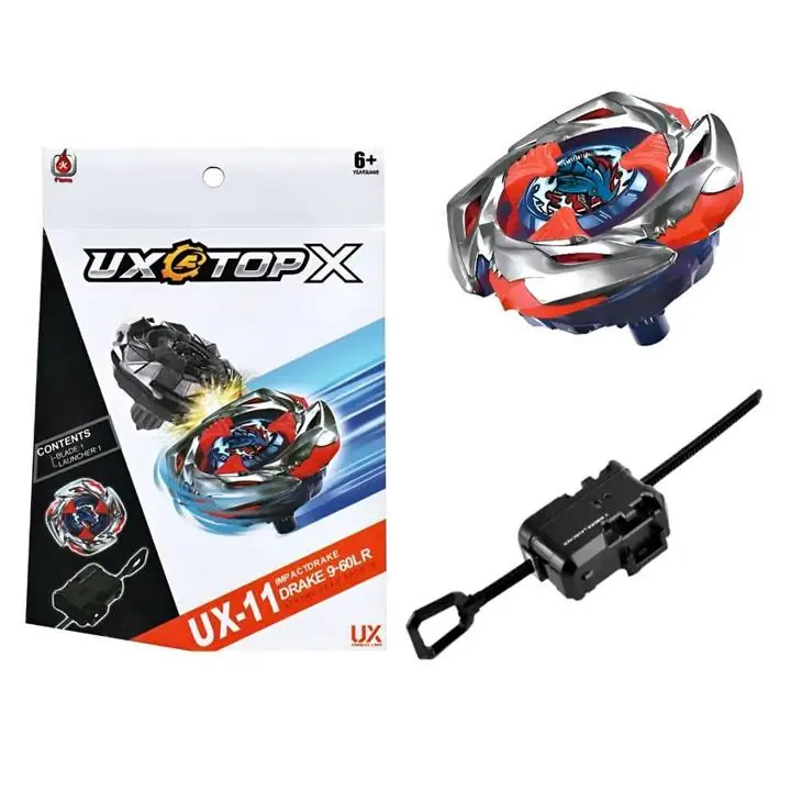 Trompo Beyblade X Ux-11 Impact Drake, con Goma Y Lanzador