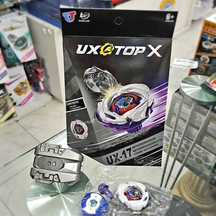 Trompo beyblade Ux-17 Meteor dragón. Nuevo modelo