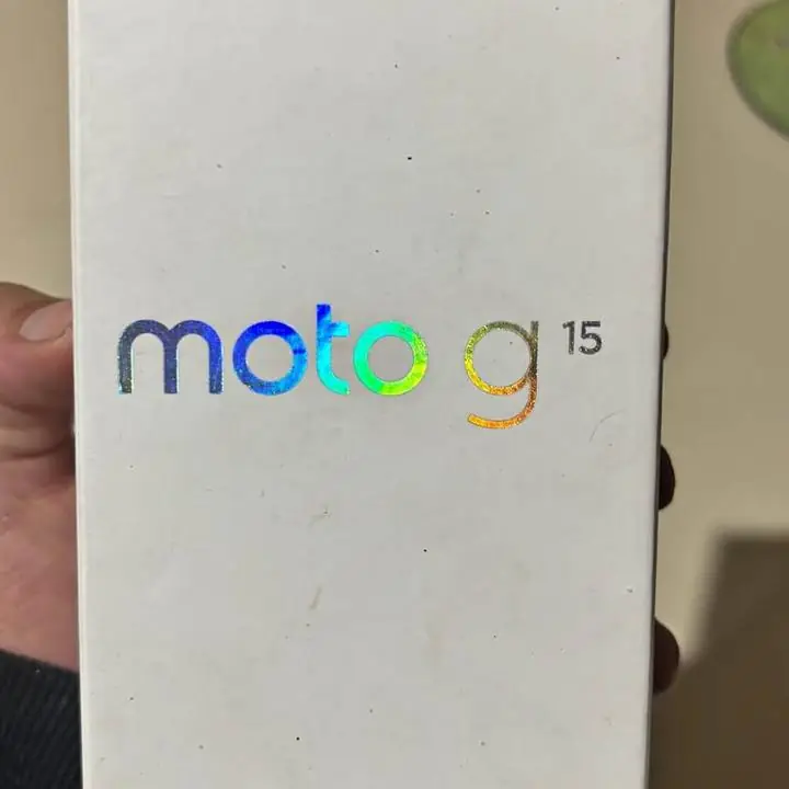 Caja de Motorola g15