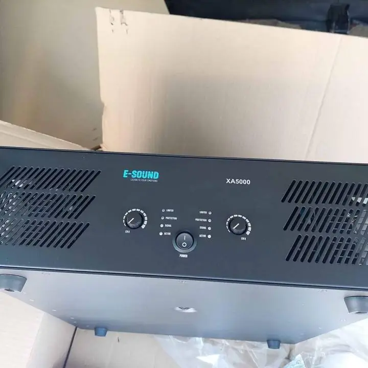 Potencia E Sound XA 5000 con crossover