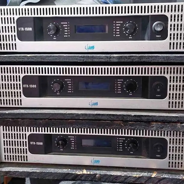 Potencia E sound vtx 1500 con crosover