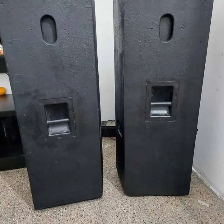 Bafles columnas doble 15