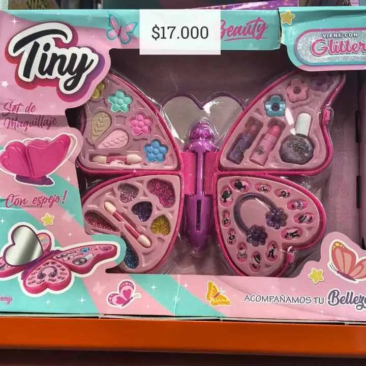 Set de maquillaje mariposa