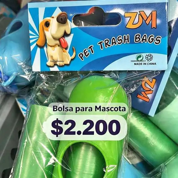 Bolsa de residuos para mascota