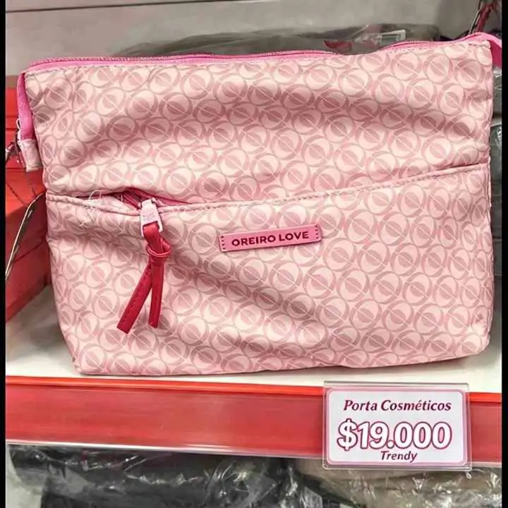 Porta cosméticos rosa