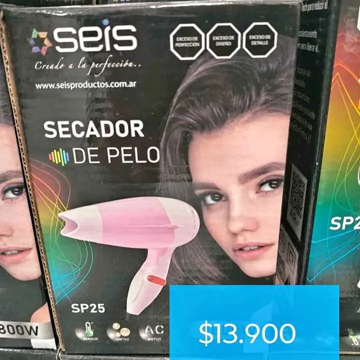 Secador de pelo plegable