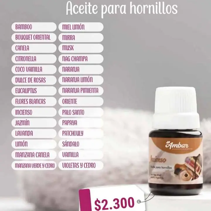 Producto de aromatizante