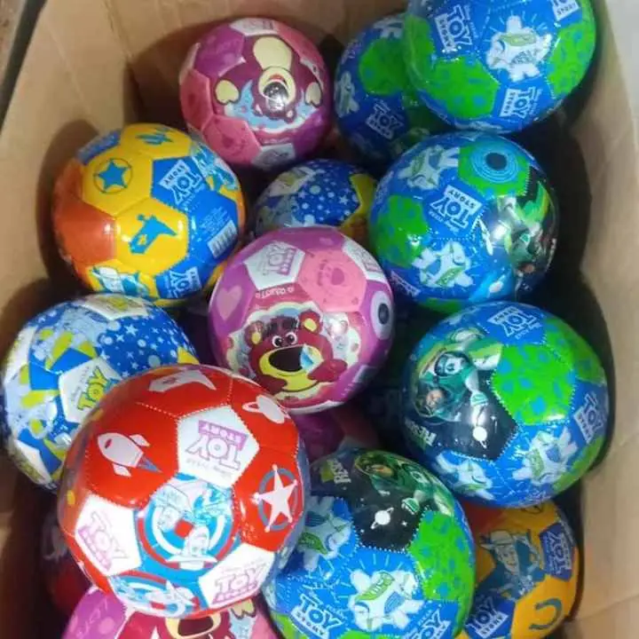 Mini pelota n2 personajes y Marvel