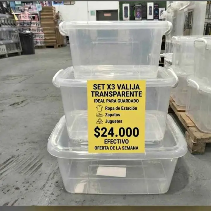 Organizador de plástico