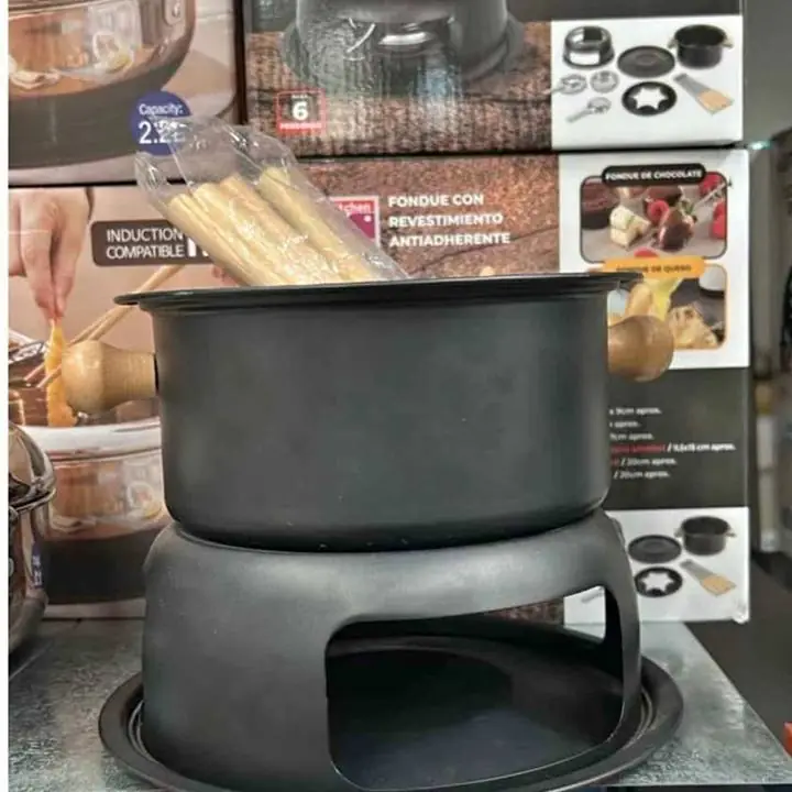 Set de fondue de chocolate