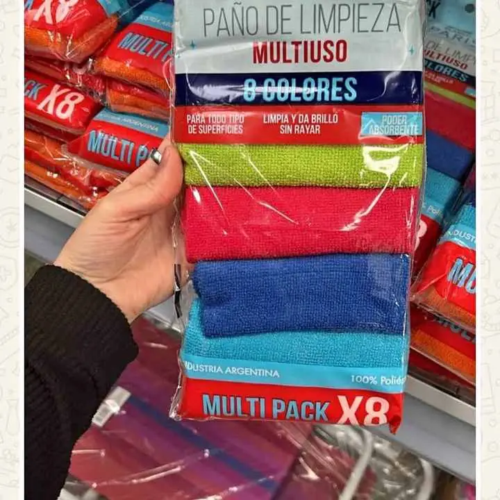Paños pack por 8