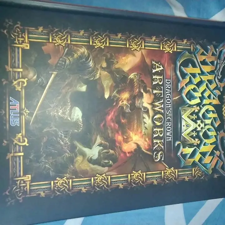 Artbook Japonés Dragon's Crown Juego ps3 y ps vita