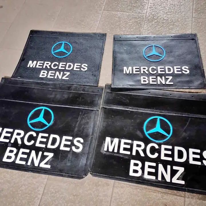 Baberos barreros de goma mercedes benz