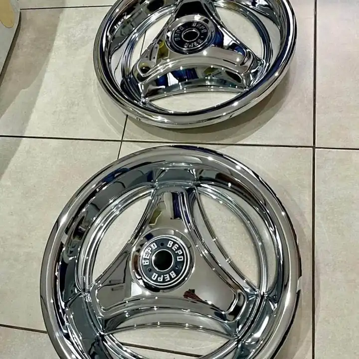 Tazas bepo traseras aro y centro 3 puntas