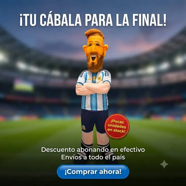 !Venta de messi para esta final de la copa mundial como cabala!