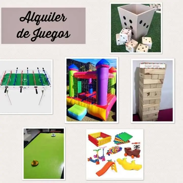 Alquiler de juegos para eventos