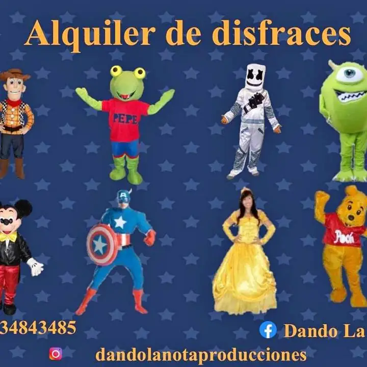 Alquiler de disfraces