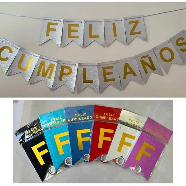 Banderin feliz cumpleaños