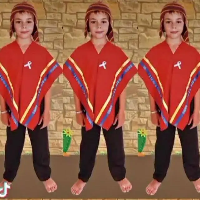 Disfraz patrio x dia para actos