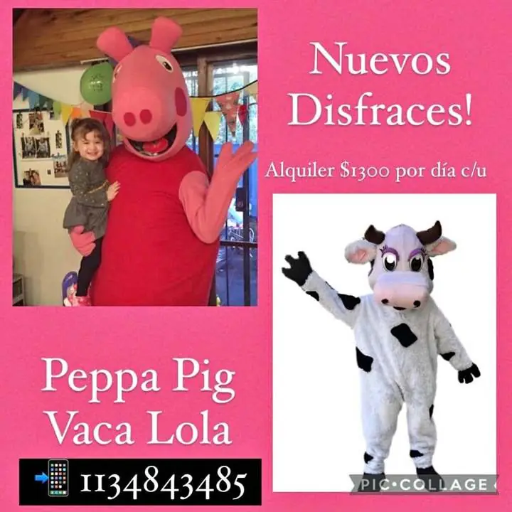 Alquiler Disfraces motivos infantiles