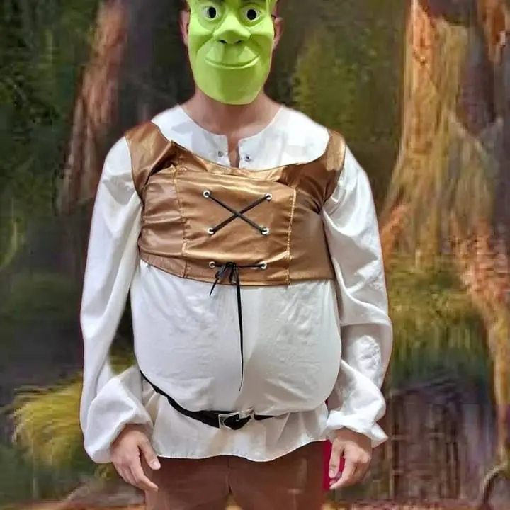 Disfraz shrek para eventos