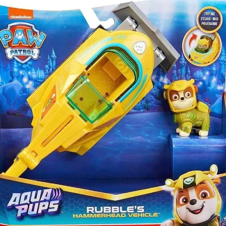 Aqua pups paw patrol Rubble recoleta