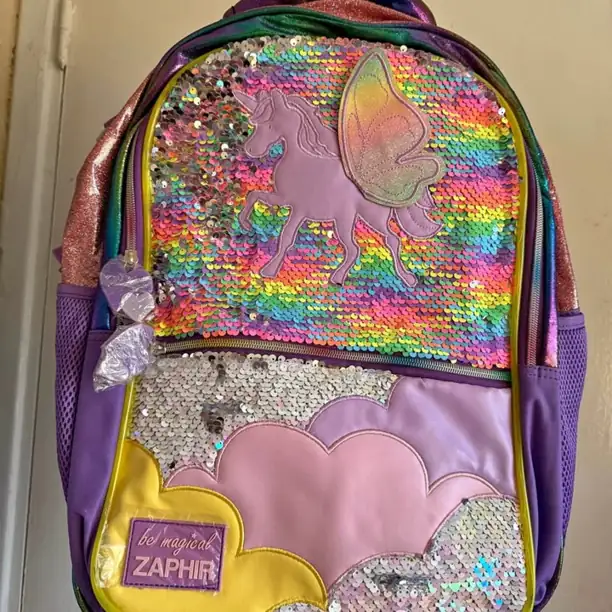 Mochila unicornio 18 pulgadas once