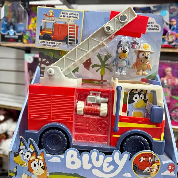 Auto bombero bluey recoleta