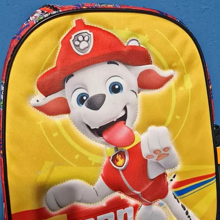 Mochila paw patrol jardin 12 pulgadas chase marshall ruble local en once
