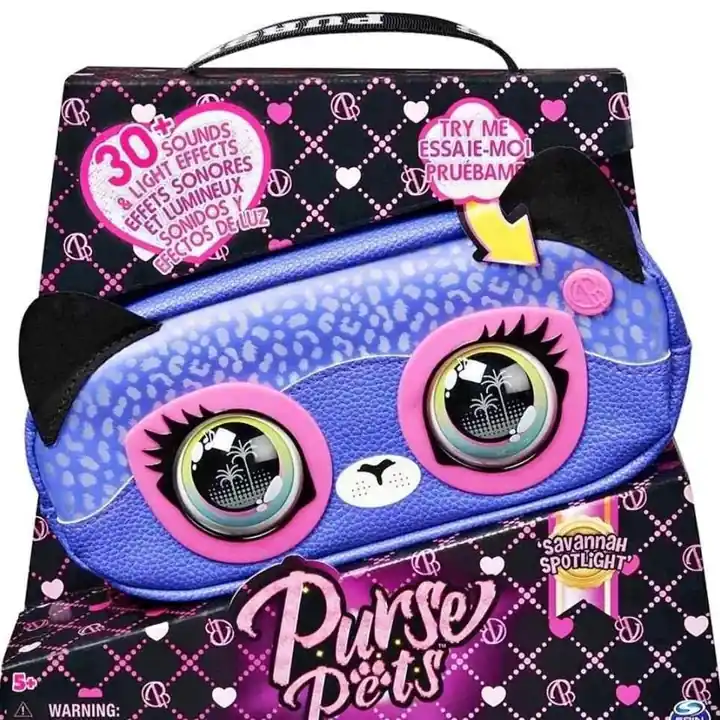 Riñonera purse pets interactivo sonido y luces