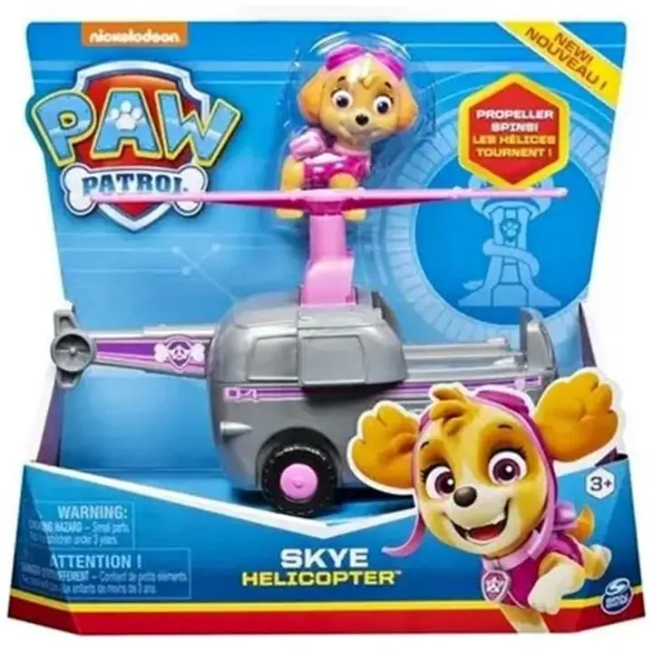 Paw patrol skyE helicóptero nuevo