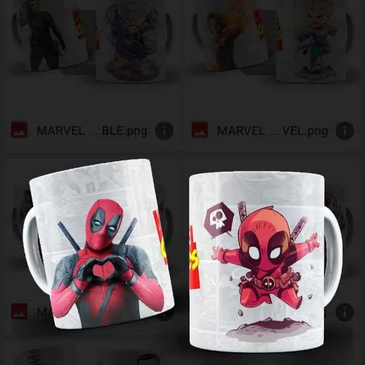 Tazas de MARVWL
