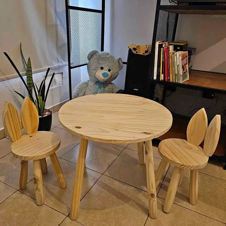 Juego de Mesa y sillas infantiles