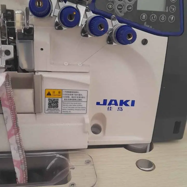 Overlock 4 hilos neumatica con atraque