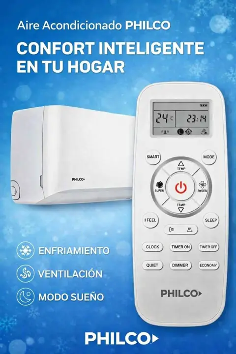 Aire acondicionado split Philco 2750 W frío / calor