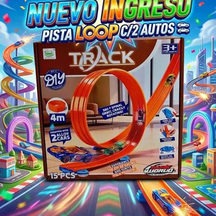 Pista loop C/2 autos