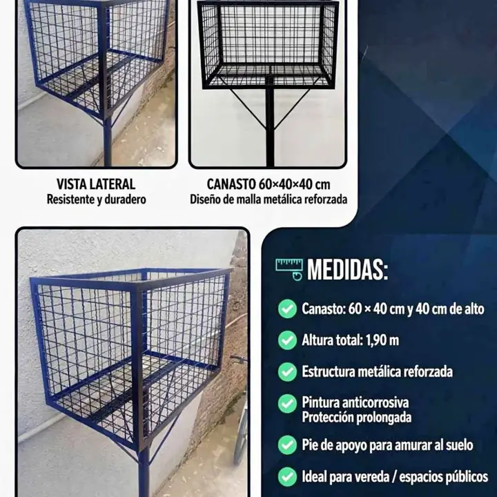 ¡Vendo Canasto de basura!