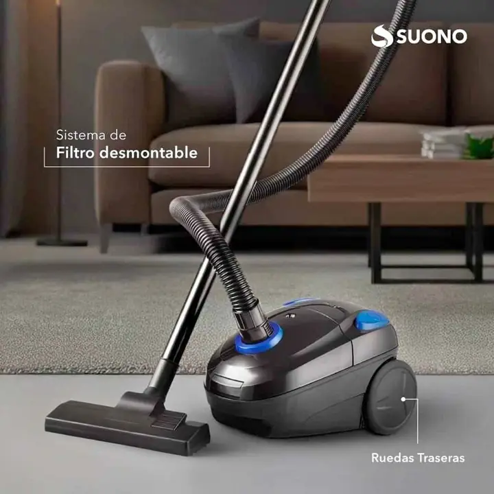 Aspiradora trineo con bolsa 800W