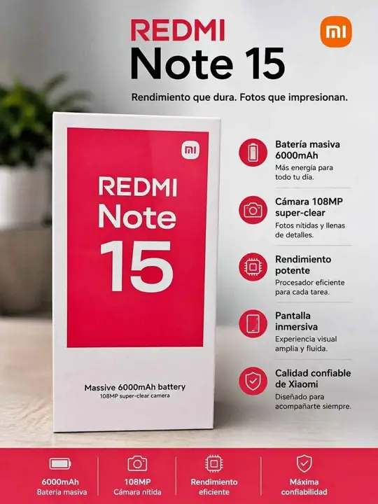 Redmi note 15 256 GB