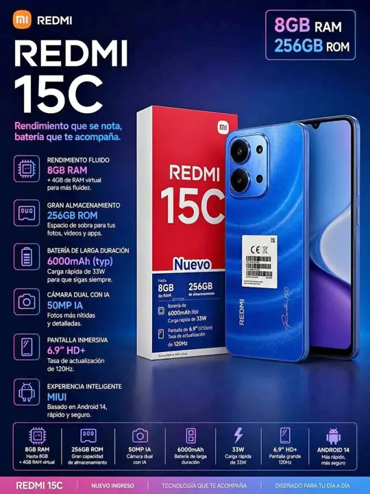 Redmi 15 C 16/256 GB