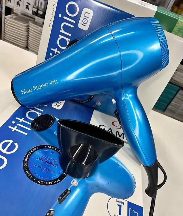 Secador ga.ma mistral blue titanium. 2200W