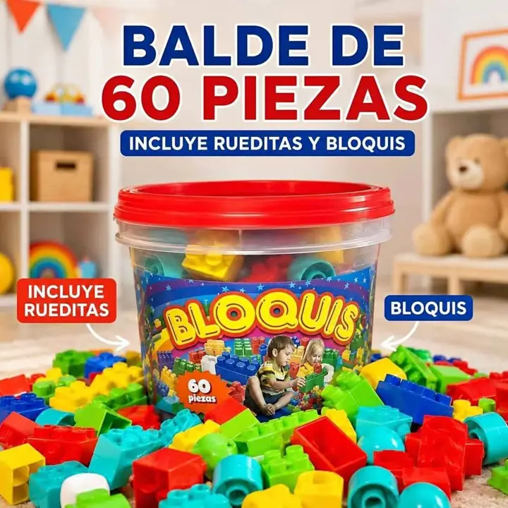 Balde de 60 piezas