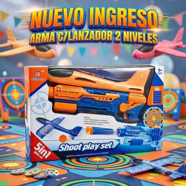 Arma C/lanzador 2 niveles